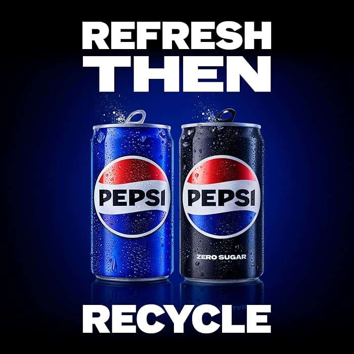 Pepsi Soda, 7.5 Ounce Mini Cans, (10 Pack) (Packaging May Vary) - Image 6