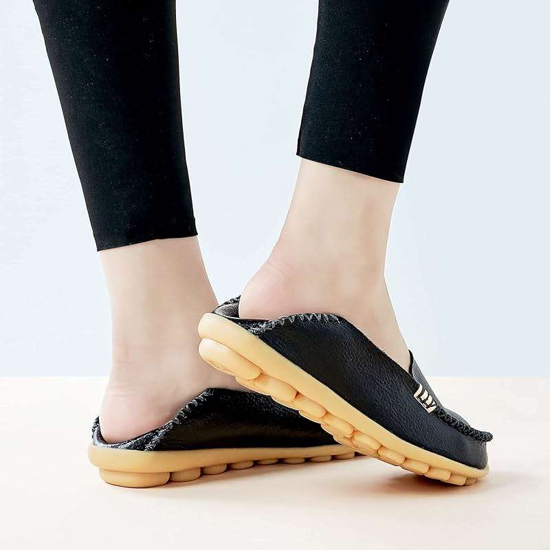 DUOYANGJIASHA Women's Moccasins Loafers Comfortable: Lightweight & Cushioned Driving Mocs Boat Shoes with Memory Foam Dressy Business Casual Slip-On Flats for Work Travel - Image 5