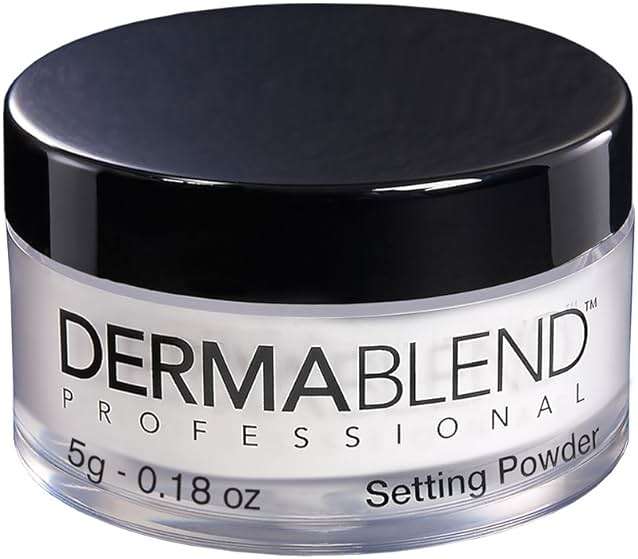Dermablend Loose Setting Powder, Face Powder Makeup & Finishing Powder for Light, Medium & Tan Skin Tones - Image 1