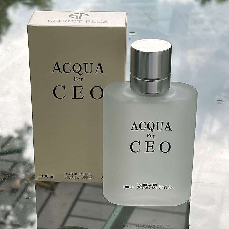 ACQUA for CEO by Secret Plus - Eau De Toilette Men's Daywear Cologne 3.4 Fl Oz - Aromatic Marine Nuances - Image 3