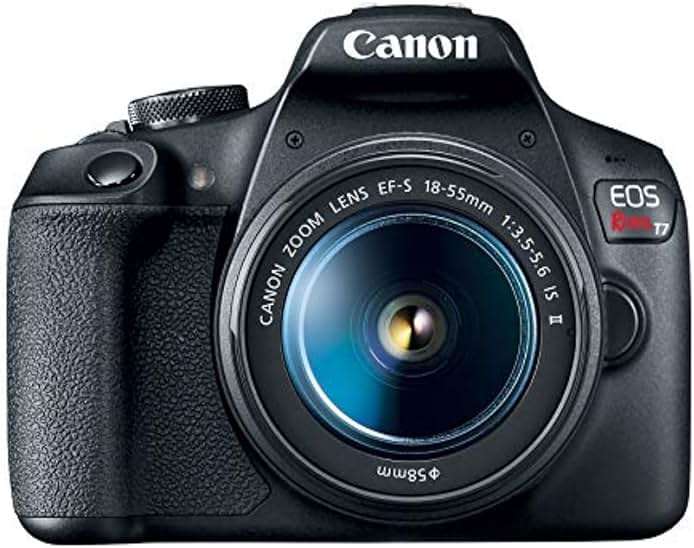 Canon EOS Rebel T7 DSLR Camera EF-S 18-55mm f/3.5-5.6 is II Lens Kit, 24.1 Megapixel CMOS (APS-C) Sensor, Full HD Videos, Built-in Wi-Fi, Beginner Photographers, Digital Camera, Black - Image 3