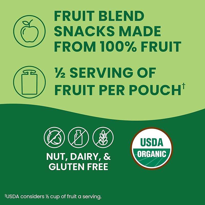 GoGo squeeZ No Sugar Added Organic Applesauce and Fruit Puree, Variety Pack, Apple, Strawberry & Banana, 3.2 oz Pouches (Pack of 12), Fruit Snacks for Kids, Gluten Free, Nut Free, Recloseable Cap, BPA Free - Image 4