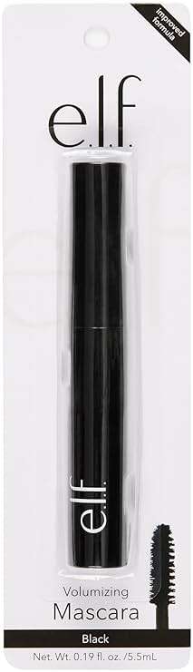 e.l.f. Volumizing Mascara, Mascara For Fuller, Thicker-Looking Lashes, Enriched With Vitamin E, Black - Image 4