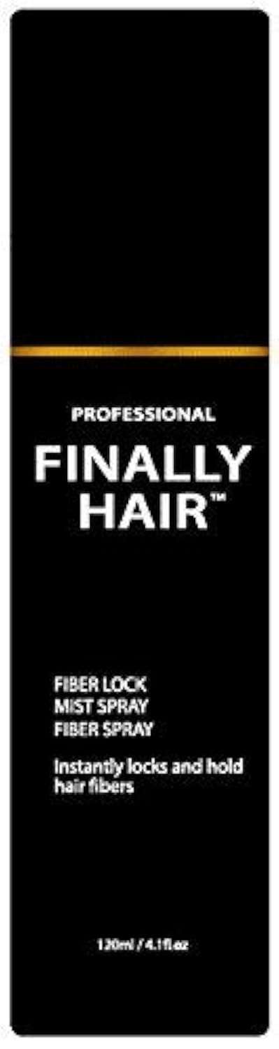 Finally Hair Fiber Lock Strong Holding Spray. Compatible/Replacement For Toppik, Xfusion, Febron, Bosley, Nanogen - Image 1