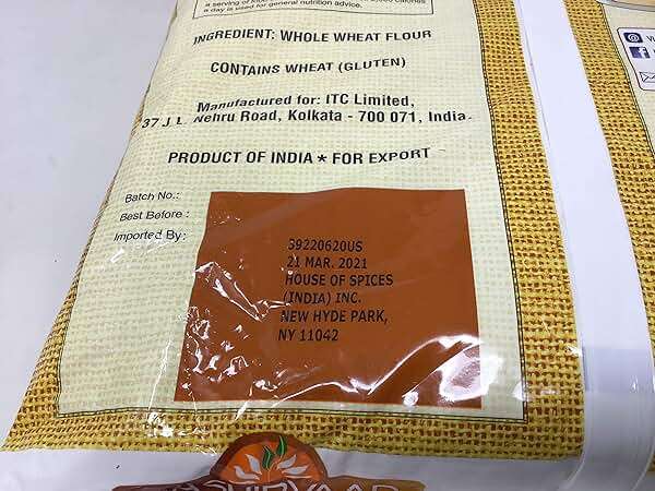 AASHIRVAAD WHOLE WHEAT FLOUR 10LB - Image 4