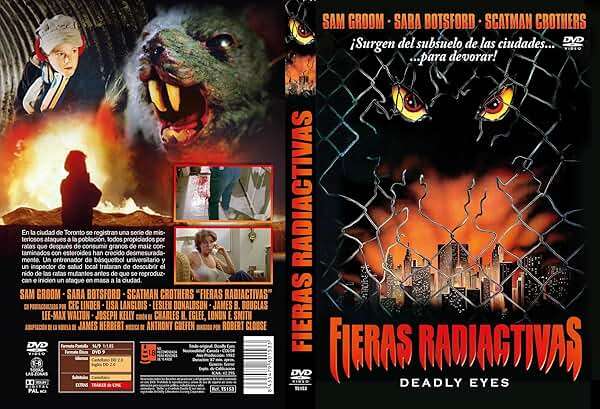 Deadly Eyes (Spanish Release) Fieras Radiactivas DVD - Image 2
