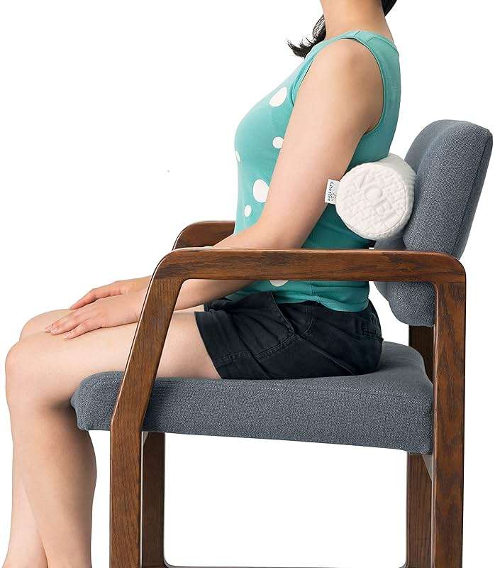 LitoTree Comfort Memory Foam Neck Roll and Cervical Bolster Round Pillow with Removable Washable Soft Cover for Spine and Neck Back Lumbar Leg Vertebra Support (18x6 inch Pillow) - Image 5