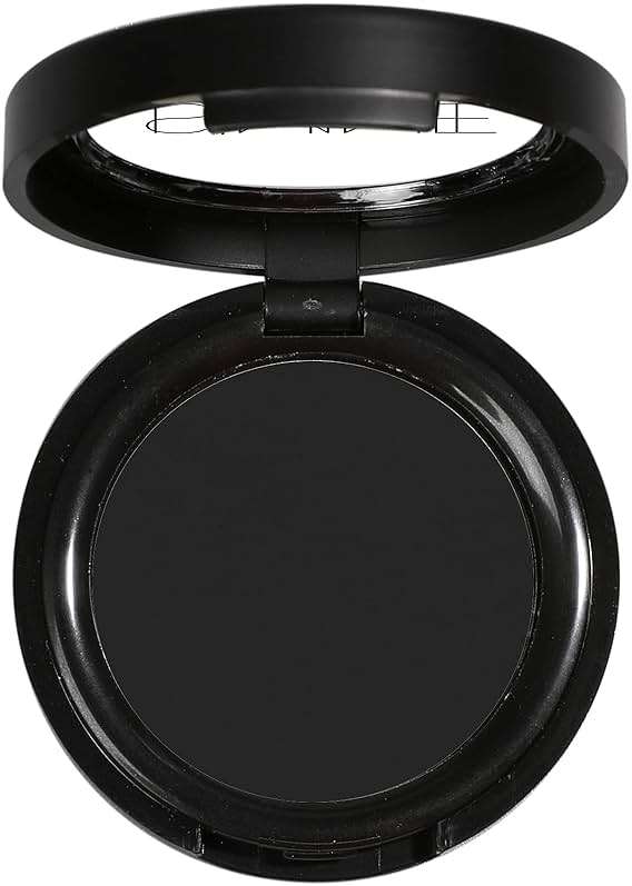 IS'MINE ISMINE Single Black Matte Eyeshadow Powder Palette High Pigment, Longwear, Intense Color Best Black Eyeshadow - Image 1