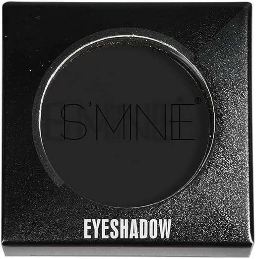 IS'MINE ISMINE Single Black Matte Eyeshadow Powder Palette High Pigment, Longwear, Intense Color Best Black Eyeshadow - Image 2