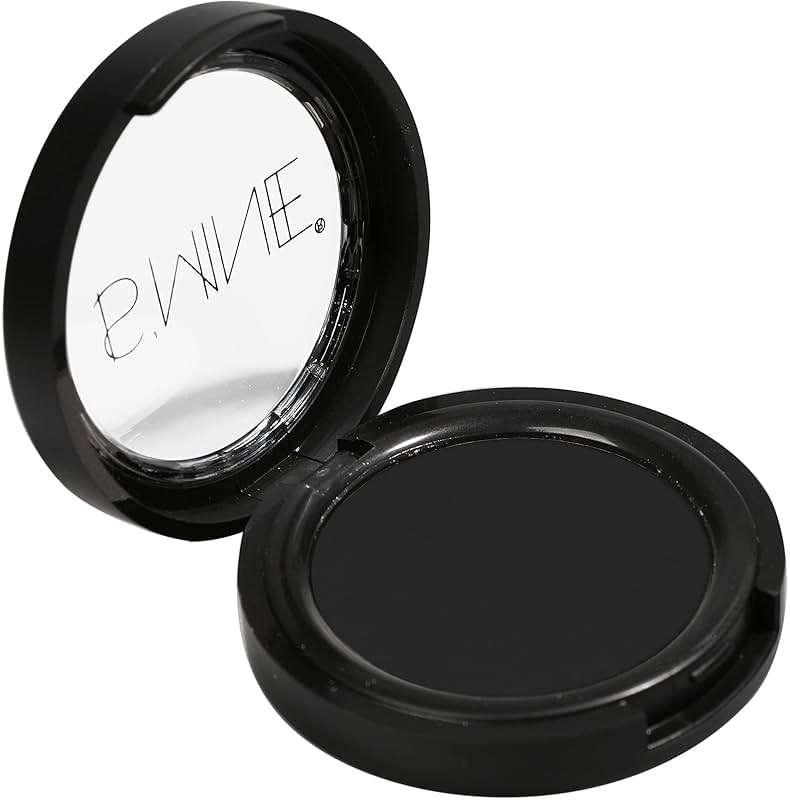 IS'MINE ISMINE Single Black Matte Eyeshadow Powder Palette High Pigment, Longwear, Intense Color Best Black Eyeshadow - Image 5