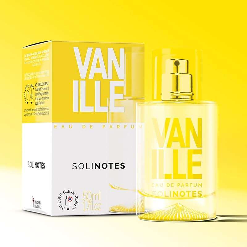 Solinotes Vanilla Eau de Parfum for Women & Men, Sweet Gourmand Perfume with White Florals, Tonka Bean & Musk, Long-Lasting Fragrance, Vegan, Made in France, 1.7 Fl Oz / 50 ml - Image 2