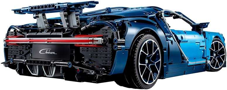 LEGO Technic Bugatti Chiron 42083 Race Car Building Kit and Engineering Toy, Adult Collectible Sports Car with Scale Model Engine (3599 Pieces) - Image 3
