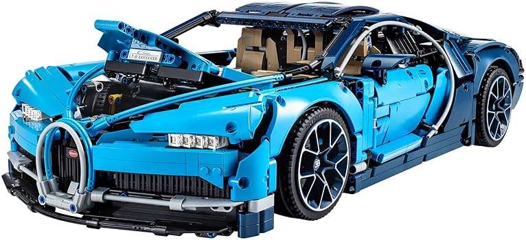LEGO Technic Bugatti Chiron 42083 Race Car Building Kit and Engineering Toy, Adult Collectible Sports Car with Scale Model Engine (3599 Pieces) - Image 4