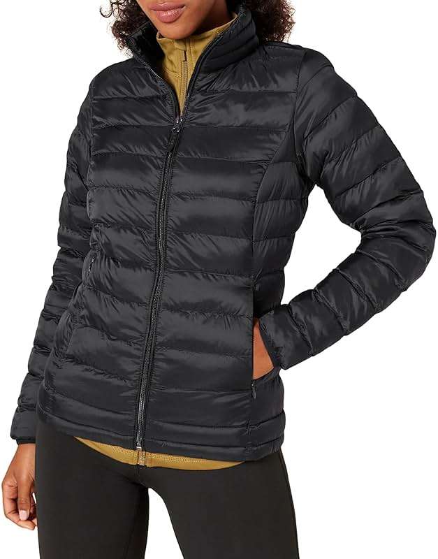 Amazon Essentials Women's Lightweight Long-Sleeve Water-Resistant Packable Puffer Jacket (Available in Plus Size) - Image 1