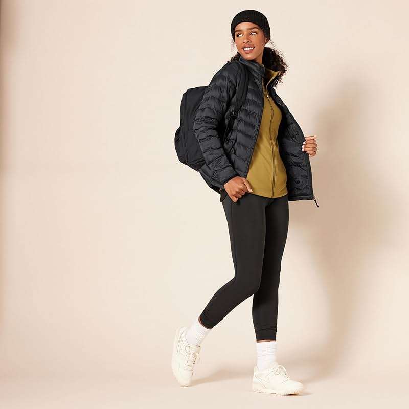 Amazon Essentials Women's Lightweight Long-Sleeve Water-Resistant Packable Puffer Jacket (Available in Plus Size) - Image 5