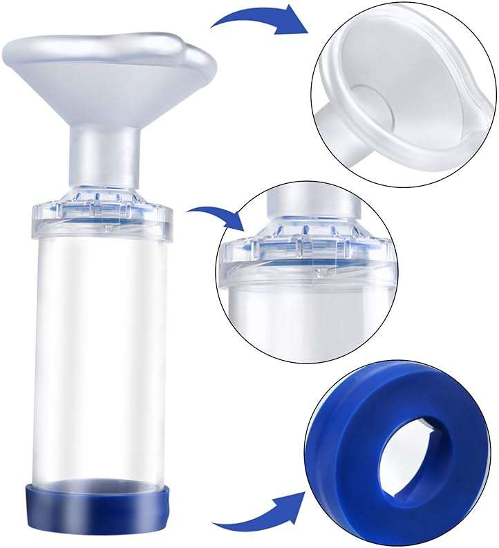 Free-Space Cat/Dog Inhaler Spacer,Feline/Cannie Aerosol Chamber Inhaler for Cats/Dogs,Come with 2 Size Mask and Instruction (Two Mask) - Image 3