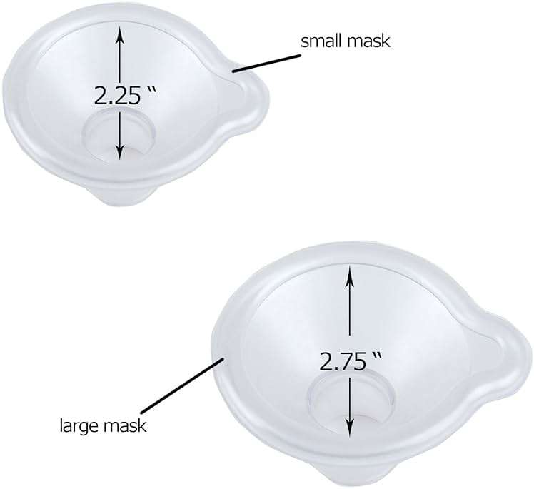 Free-Space Cat/Dog Inhaler Spacer,Feline/Cannie Aerosol Chamber Inhaler for Cats/Dogs,Come with 2 Size Mask and Instruction (Two Mask) - Image 4
