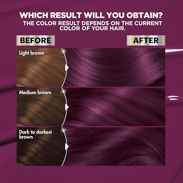 Garnier Nutrisse Ultra Color Hair Color, Permanent Hair Dye for Up to 8 Weeks of Bold, Vibrant, Fade-Resistant Results, Vegan & Cruelty-Free, V2 Dark Intense Violet (Spiced Plum), 2 Count - Image 4