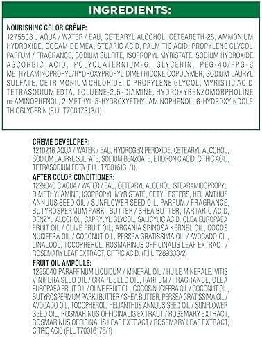 Garnier Nutrisse Ultra Crème Hair Color, Permanent Hair Dye with 100% Gray Coverage, Vegan & Cruelty-Free, 90 Light Natural Blonde (Macadamia), 2 Count - Image 9