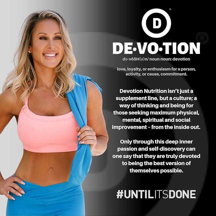 Devotion Nutrition Angel Food Cake Protein Powder for Shakes, Baking, Pancakes, Desserts – 20g Whey Isolate & Casein Protein Blend – No Added Sugar, Low Carb, Gluten-Free, Keto-Friendly with MCT – 2lb - Image 8