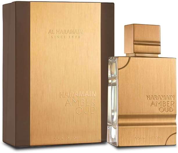 Al Haramain Amber Oud Gold Edition - Arabian Perfume for Women and Men Unisex - Long Lasting Amber - 2 oz - Image 1