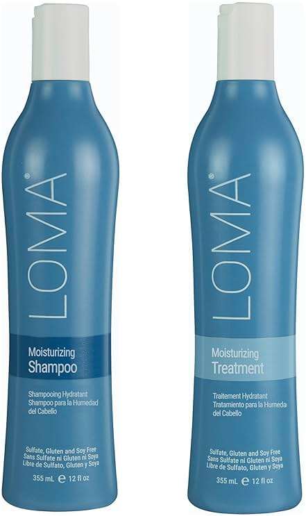 Loma Hair Care Moisturizing Shampoo & Treatment Duo - Image 1