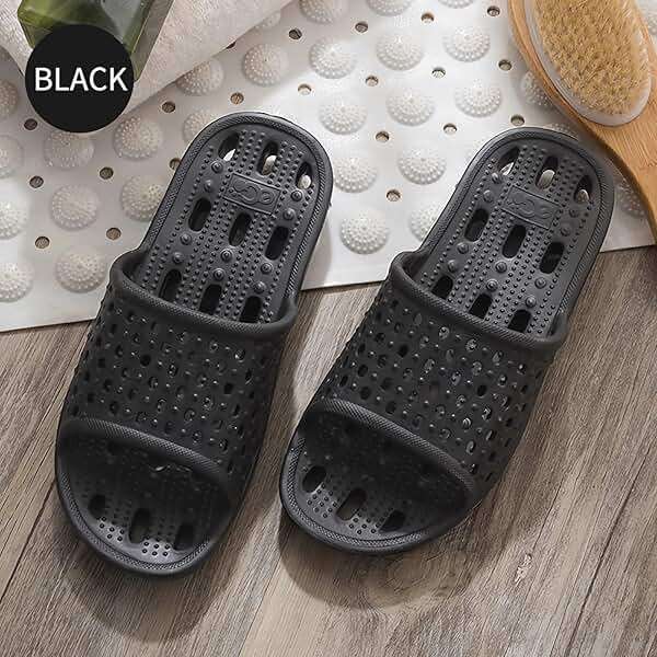 Xomiboe Shower Shoes Men Quick Drying Women Shower Sandals Non-Slip Comfortable House Slippers Bathroom Hotel Flip Flops Slides With Students Gym - Image 6