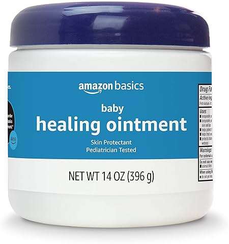 Amazon Basics Healing Ointment for Babies, Skin Protectant for Irritated or Cracked Skin, Pediatrician Tested, 14 Ounce, 4-Pack (Previously Solimo) - Image 2