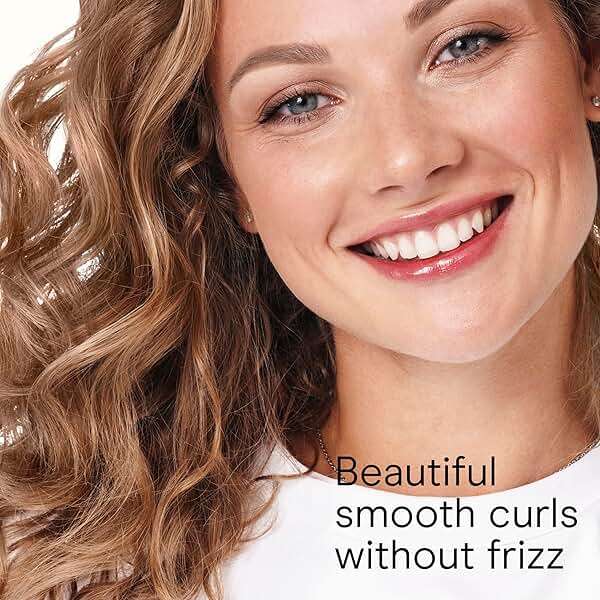 Conair Double Ceramic 1 in. Curling Iron | Double ceramic 1 in. barrel creates classic curls on short to long hair, White/Rose Gold, CD701GNR6 - Image 5