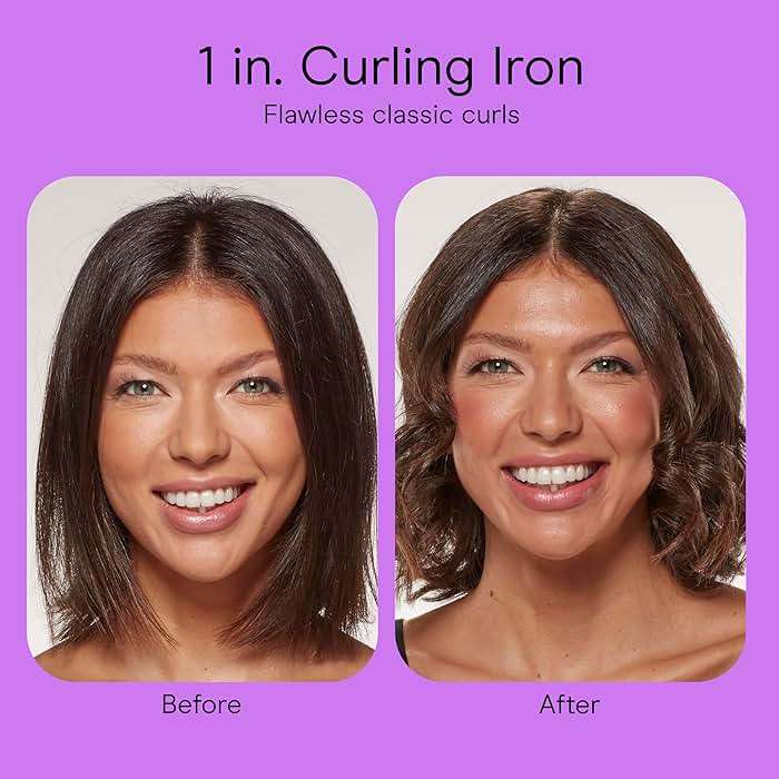 Conair Double Ceramic 1 in. Curling Iron | Double ceramic 1 in. barrel creates classic curls on short to long hair, White/Rose Gold, CD701GNR6 - Image 9