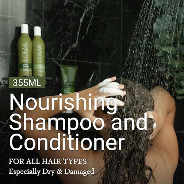 Loma Hair Care Nourishing Shampoo & Conditioner Duo - Image 3