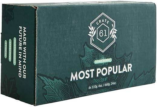 Crate 61, Handmade in Canada, Plant Based Cold Process Natural Bar Soap, With Premium Essential Oils, Dry Skin, Pack of 6 (Most Popular) - Image 3