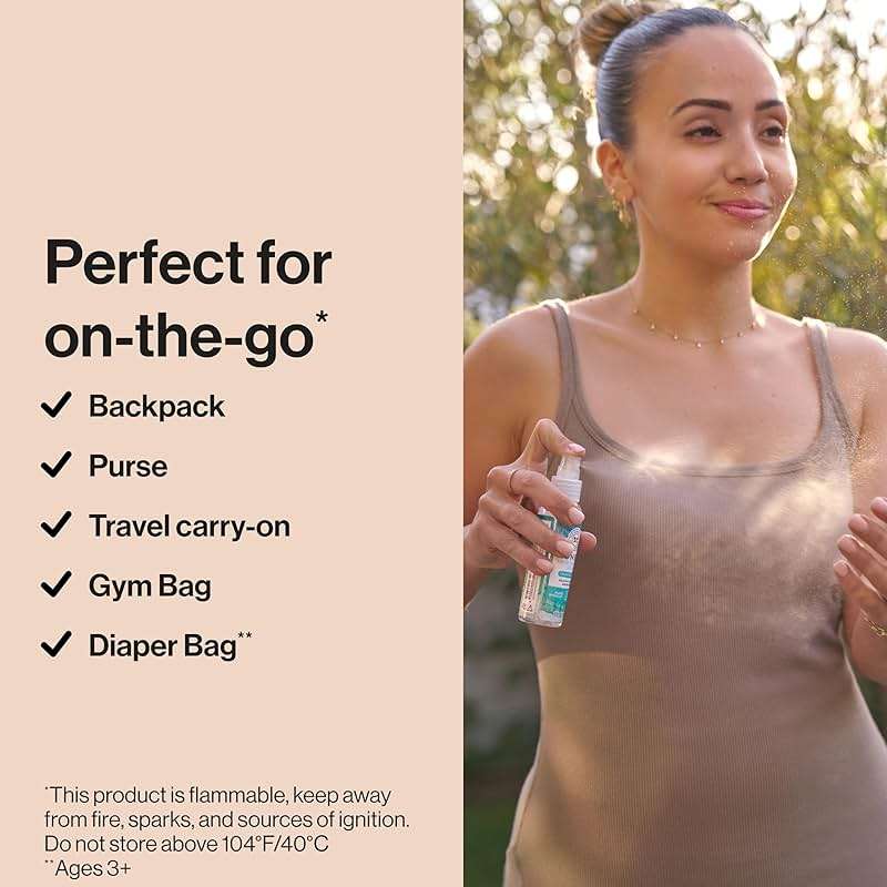 The Honest Company Plant-Based Hand Sanitizer Spray, Kills 99.9% of Germs, Hypoallergenic, Quick-drying, Moisturizing, Fragrance-Free, 2 fl oz - Image 7