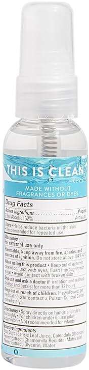 The Honest Company Plant-Based Hand Sanitizer Spray, Kills 99.9% of Germs, Hypoallergenic, Quick-drying, Moisturizing, Fragrance-Free, 2 fl oz - Image 8