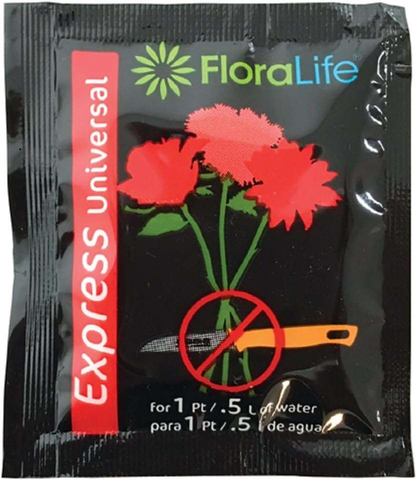Cut Flower Food Floralife Flower Food Powdered Packets - Pack of 36 Express Universal Packets - Image 1