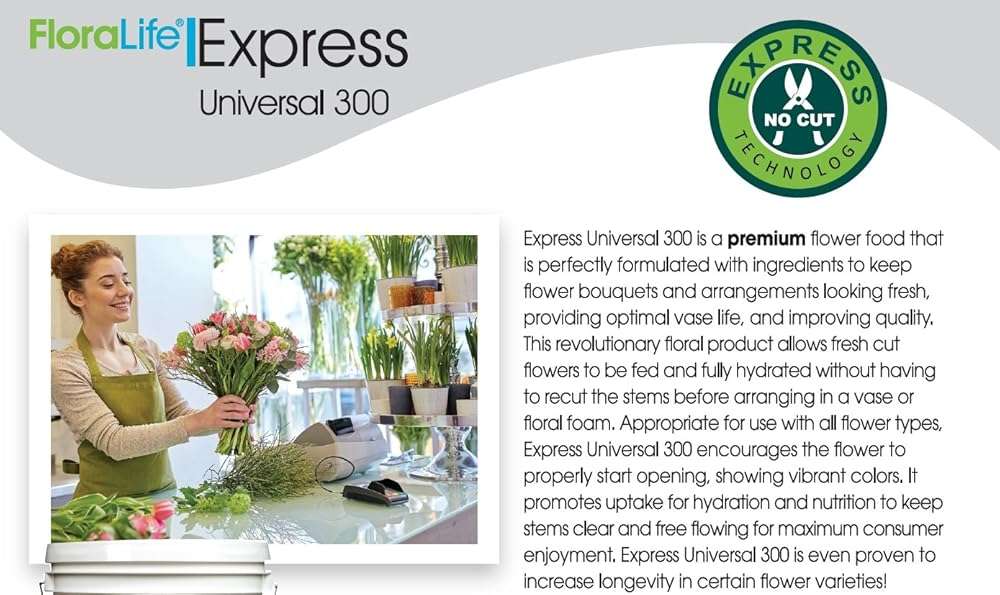 Cut Flower Food Floralife Flower Food Powdered Packets - Pack of 36 Express Universal Packets - Image 2
