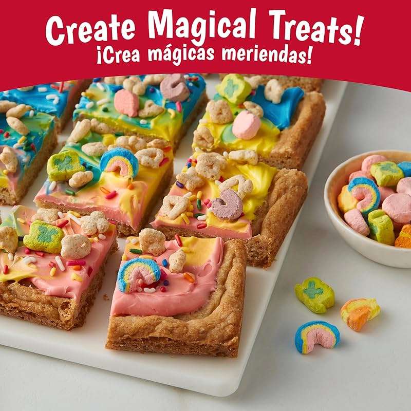 Lucky Charms Gluten Free Cereal with Marshmallows, Kids Breakfast Cereal, Made with Whole Grain, Giant Size, 26.1 oz - Image 5