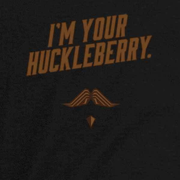 Pop Threads Im Your Huckleberry Western Quote Funny Vintage Baby Toddler Kids Girl Boy T-Shirt - Image 2