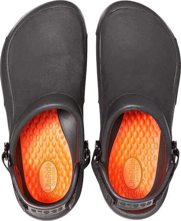 Crocs Unisex-Adult Bistro Pro Literide Clogs | Enclosed Toe Work Shoes | Slip Resistant | All Day Comfort - Image 3