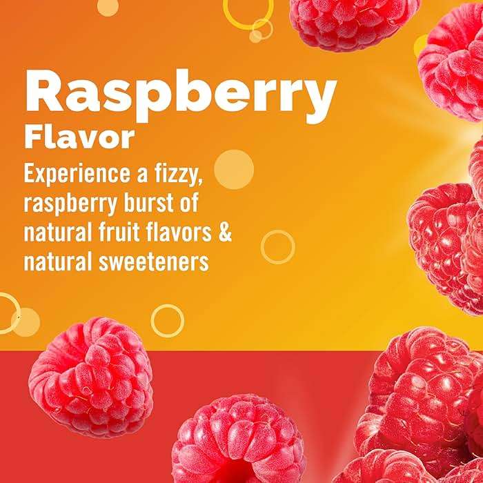 Emergen-C 1000mg Vitamin C Powder, with Antioxidants, B Vitamins and Electrolytes, Vitamin C Supplements for Immune Support, Caffeine Free Drink Mix, Raspberry Flavor - 60 Count/2 Month Supply - Image 3