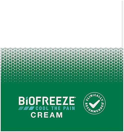Biofreeze Pain Relief Cream for Knee, Neck, Hip, Joint, Shoulder, & Simple Backache, Arthritis Pain Reliever, Sore Muscle Relief, Cooling Menthol Pain Cream, 3 Oz - Image 13