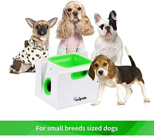 IDOGMATE Small Interactive Ball Launcher with Rechargeable, Automatic Dog Ball Thrower for Mini Dog (Small Machine with 3 Balls) - Image 3