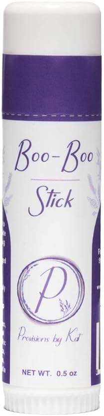 Boo-Boo Stick | PlantBased Bite Relief | Safe for Kids | Self Care Chapstick | Body Care Essential | Itchy Skin Relief | Personal Care Products | Chafe Stick | Stocking Stuffer | Nose Balm | Eye Balm - Image 1