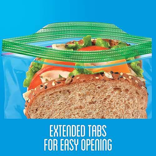 Ziploc Sandwich Bags, 145-Count - Image 7
