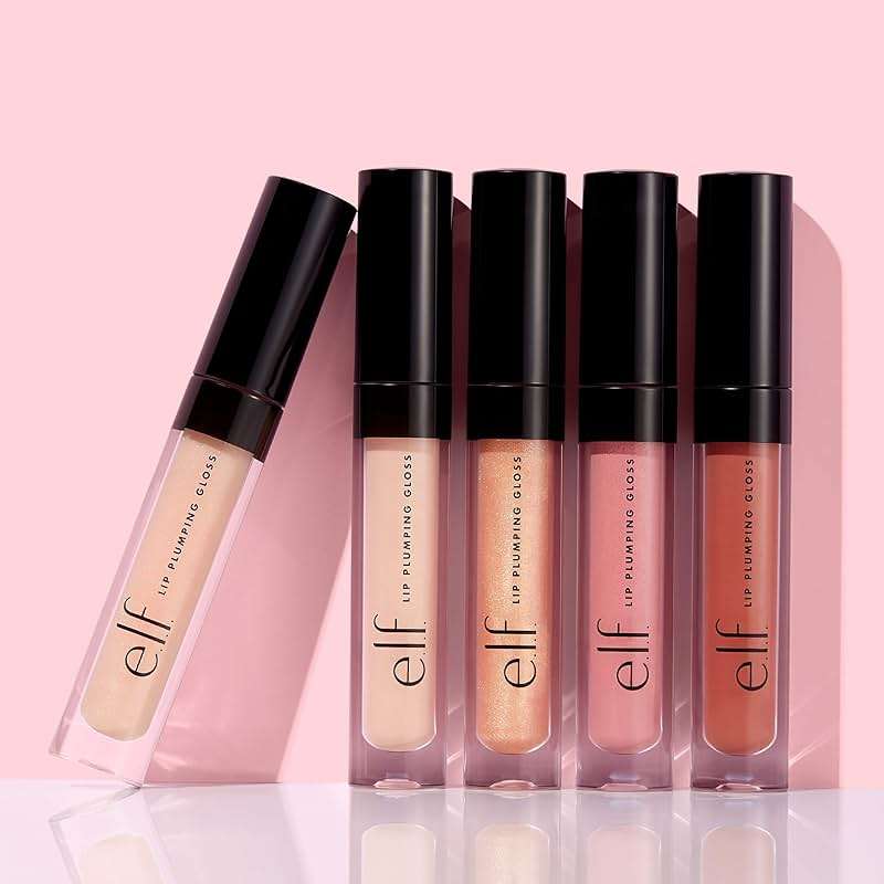 e.l.f. Lip Plumping Gloss, High-Shine Sheer Color, Hydrates & Creates Fuller Lips With Vitamin E, Vegan & Cruelty-Free, Mocha Twist, 0.1 Fl Oz - Image 7