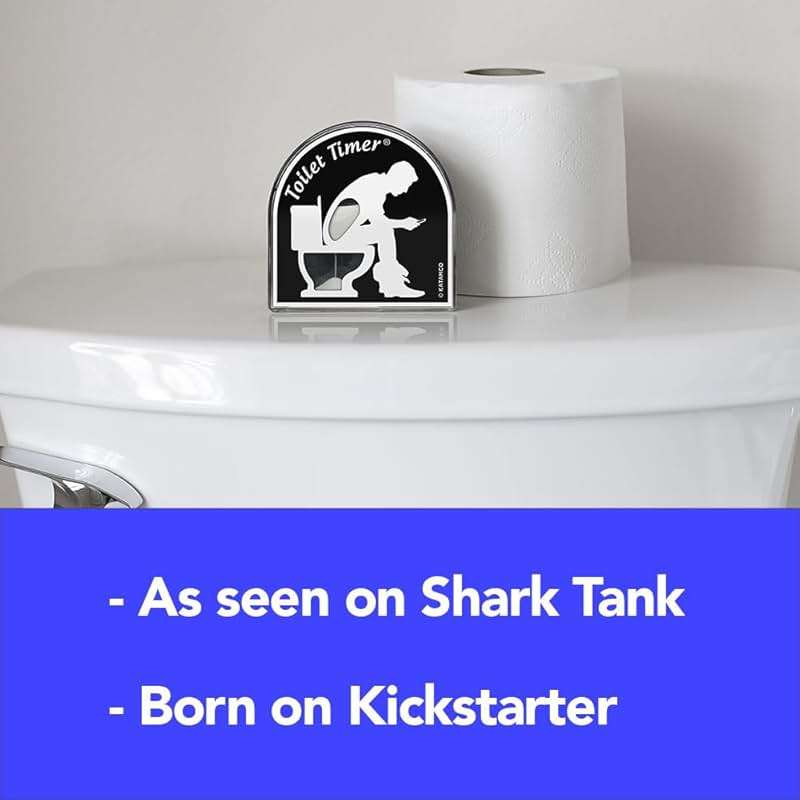 Katamco The Original Toilet Timer (Classic), As Seen on Shark Tank. Funny for Dad, Husband, Son, Boyfriend, Men. - Image 3