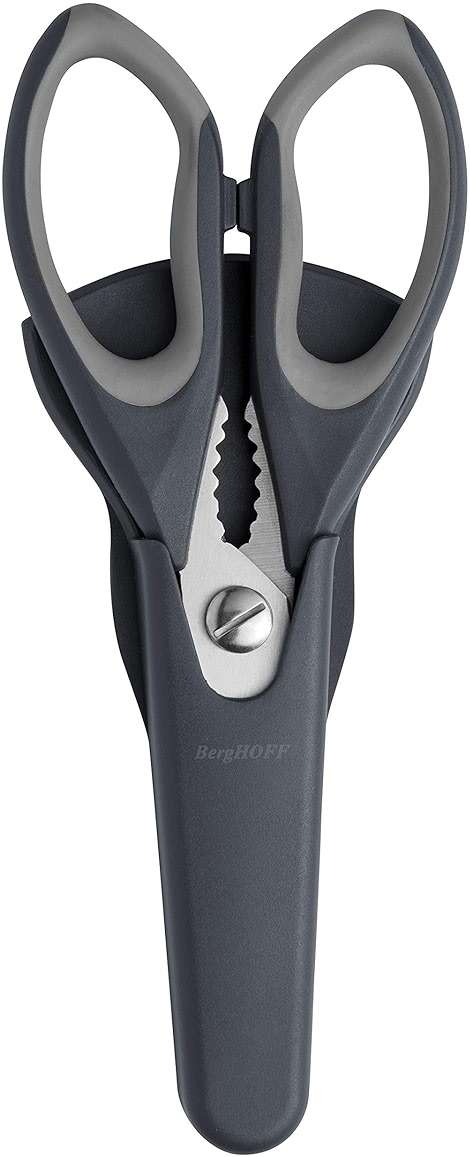 Berghoff 1106254 Kitchen Scissors with Sheath Black and Stainless Steel - Image 1