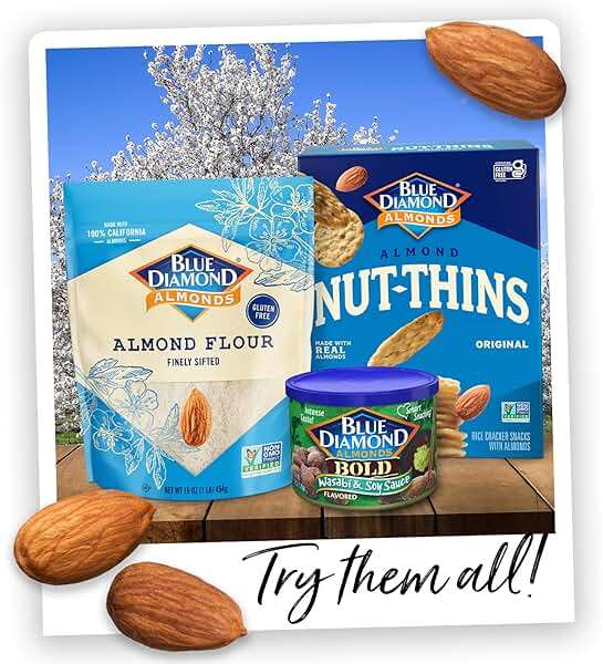 Blue Diamond Almonds Low Sodium Lightly Salted Snack Nuts, 40 Oz Resealable Bag (Pack of 1) - Image 7