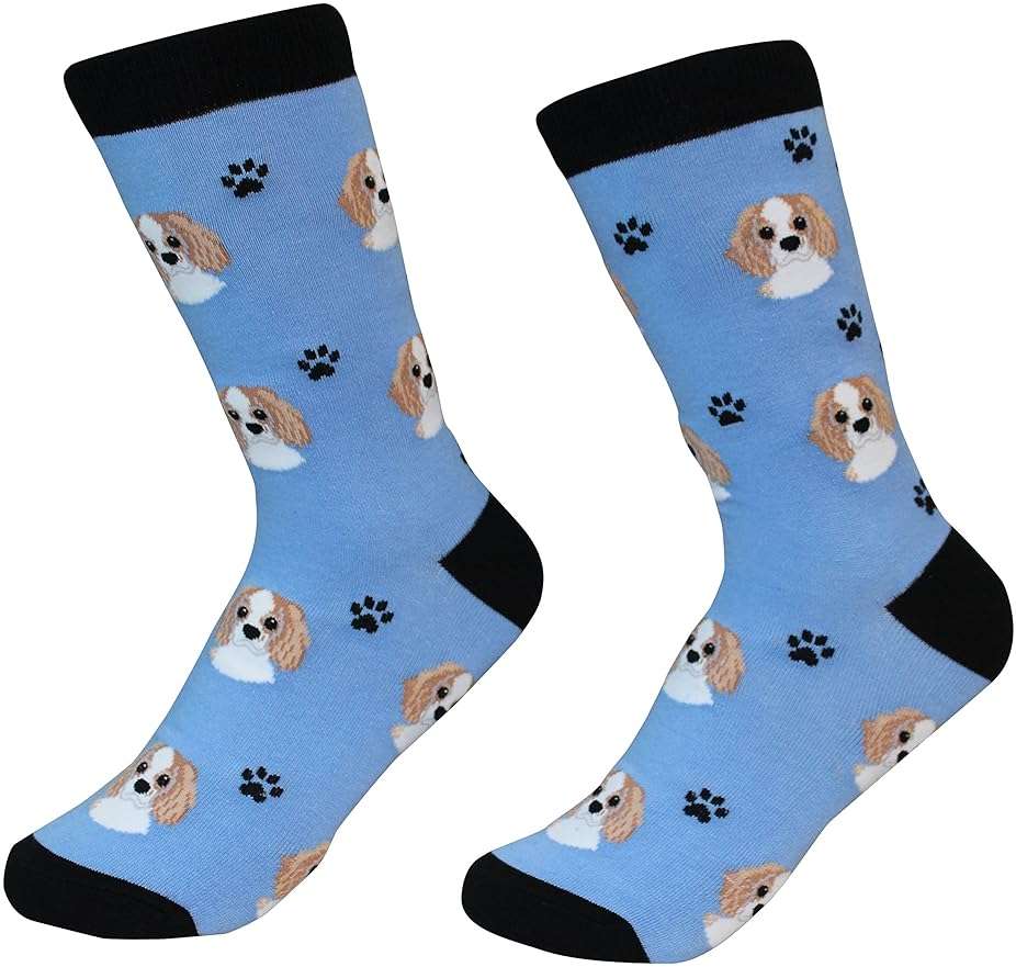 Dog Breed Socks Sock Daddy Unisex by E&S Pets - Image 1
