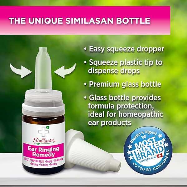 Similasan Ear Ringing Remedy Ear Drops 0.33 Ounce Bottle - Image 5